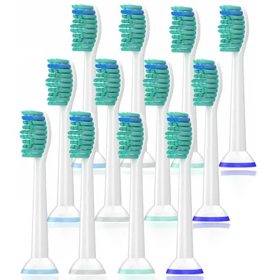 Electric Toothbrush Replacement Heads Soft Dupont Bristles Nozzles Tooth Brush Heads For Plps Soni