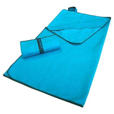 dyckhoff Mikrofaser Sport-Handtuch 80x180cm mit Reißverschluss blau