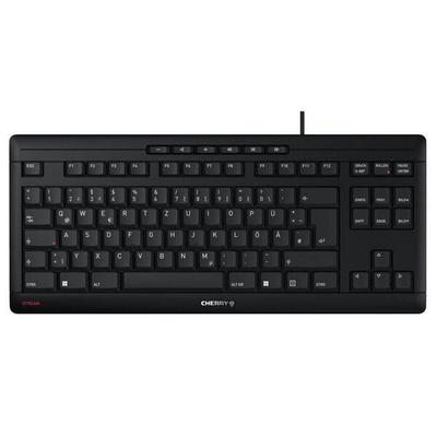 Cherry kabelgebundene Tastatur »STREAM TKL« schwarz, 37.7x1.8x16.3 cm