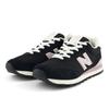 Sneaker NEW BALANCE "WL515", Gr. 36,5, schwarz, Leder, Textil, sportlich, Schuhe