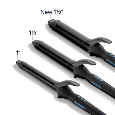 Bio Ionic Long Barrel Styler Ceramic Curling Iron 3 Size Set 1" 1.25" 1.5 "