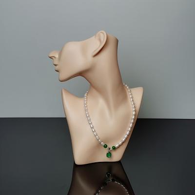 TEMU 1pc -shaped Plastic Jewelry Display Stand, Necklace And Earring , For Retail And , No Needed,