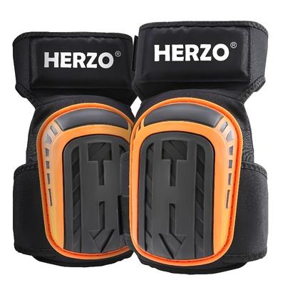 TEMU Herzo Heavy Duty Knee Pads For Work Adjustable Straps Knee Pads Comfortable Anti-slip Foam