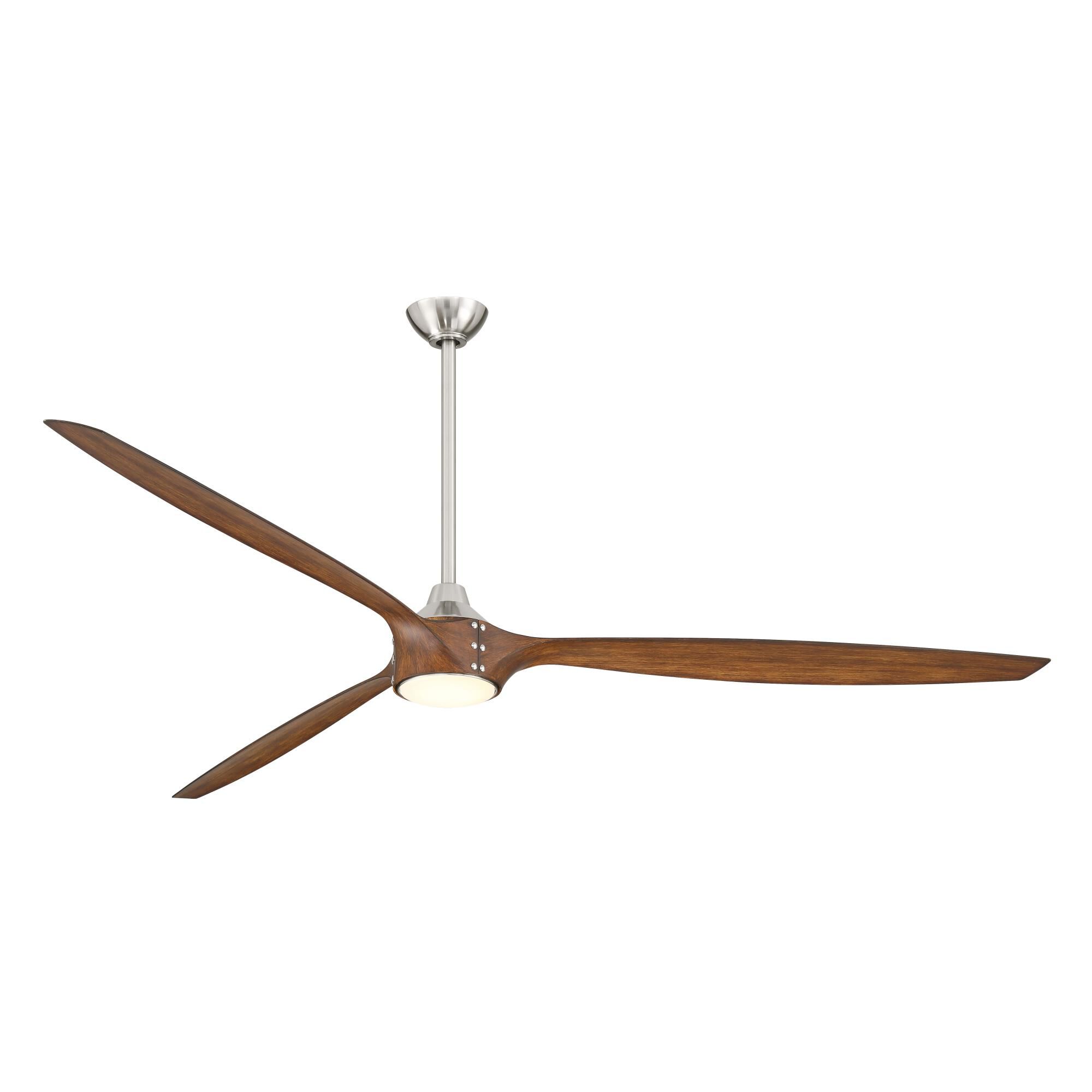 Minka Aire Pierce 84 Inch Ceiling Fan with Light Kit - F763L-BN/DK