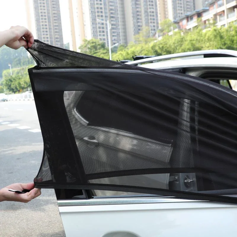 Auto Universal Sonnenschirm SUV UV Schutz Anti-moskito Bildschirm Fenster Blackout Seite Vorhang Schutz Fenster Film Zubehör