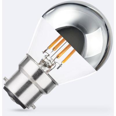 LED-Glühbirne Filament B22 4W 400 lm G45 Chrome Reflect No Flicker 2200K Superwarm Image