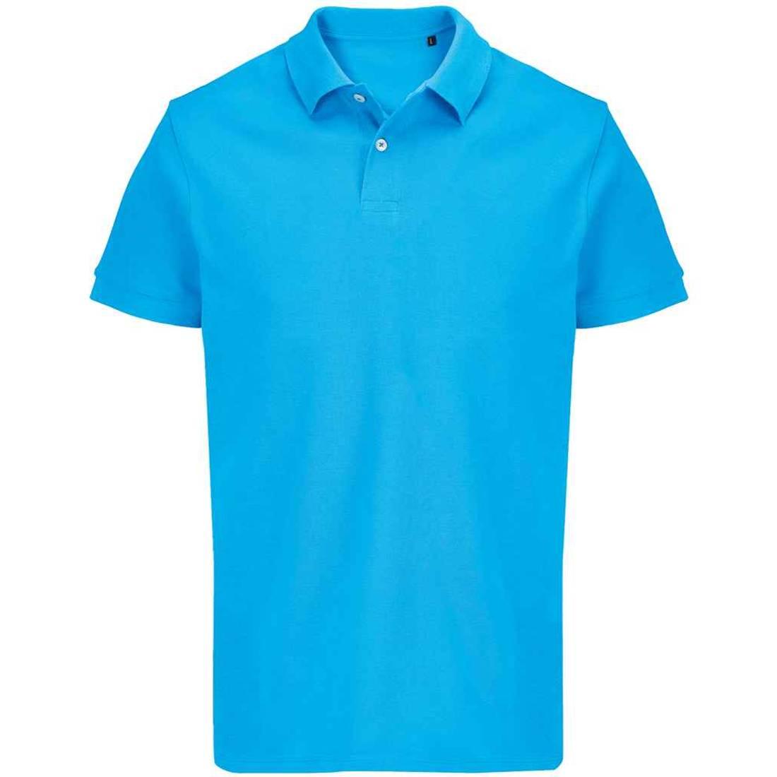 SOLS - "Pacific" Poloshirt Doppelnähte für Herren/Damen Unisex (Aquablau) Image