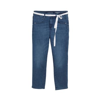 TOM TAILOR Damen TTALEXA Slim Jeans, blau, Uni, Gr. 25/26 Image