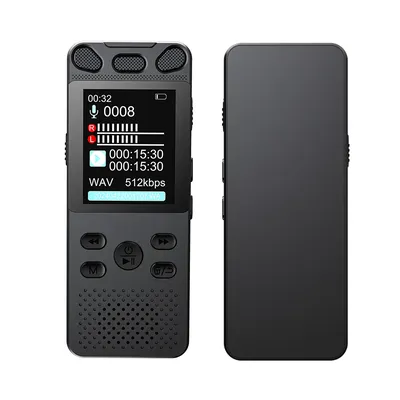 Vandlion V71 Digital Audio Recorder WAV 3072kbps Recording Voice Activated MP3 Player Noise