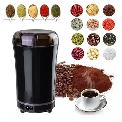 Multifunctional practical and convenient electric grain grinder spice coffee bean grinder household