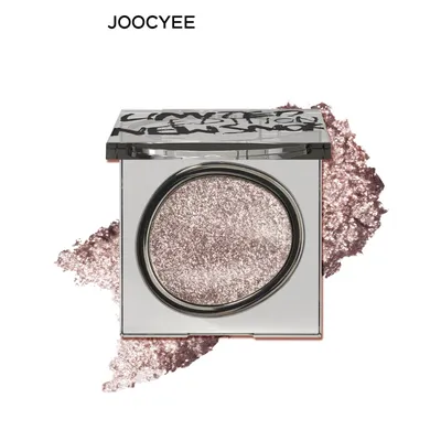 JOOCYEE Eyeshadow Single Long-lasting Natural Easy to blend High-pigmented Diamond shimmering Eyeshadow Black Blue