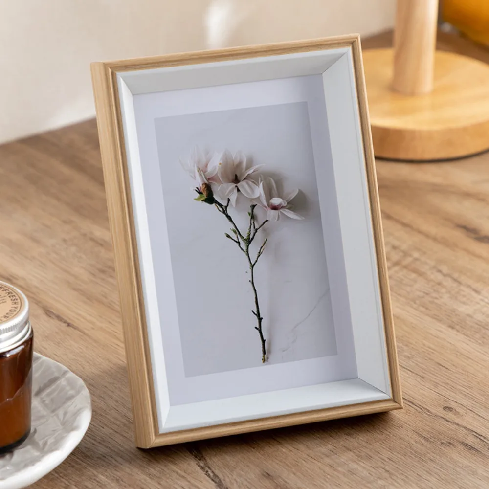 Holz Foto rahmen für Wandbehang Holz Bilderrahmen stehen für Bilder Foto Dekor Gedenk geschenk Image