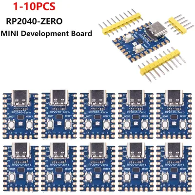 1-10PCS RP2040-Zero RP2040 für Raspberry Pi Mikrocontroller PICO Entwicklung Bord Dual-core Cortex Image