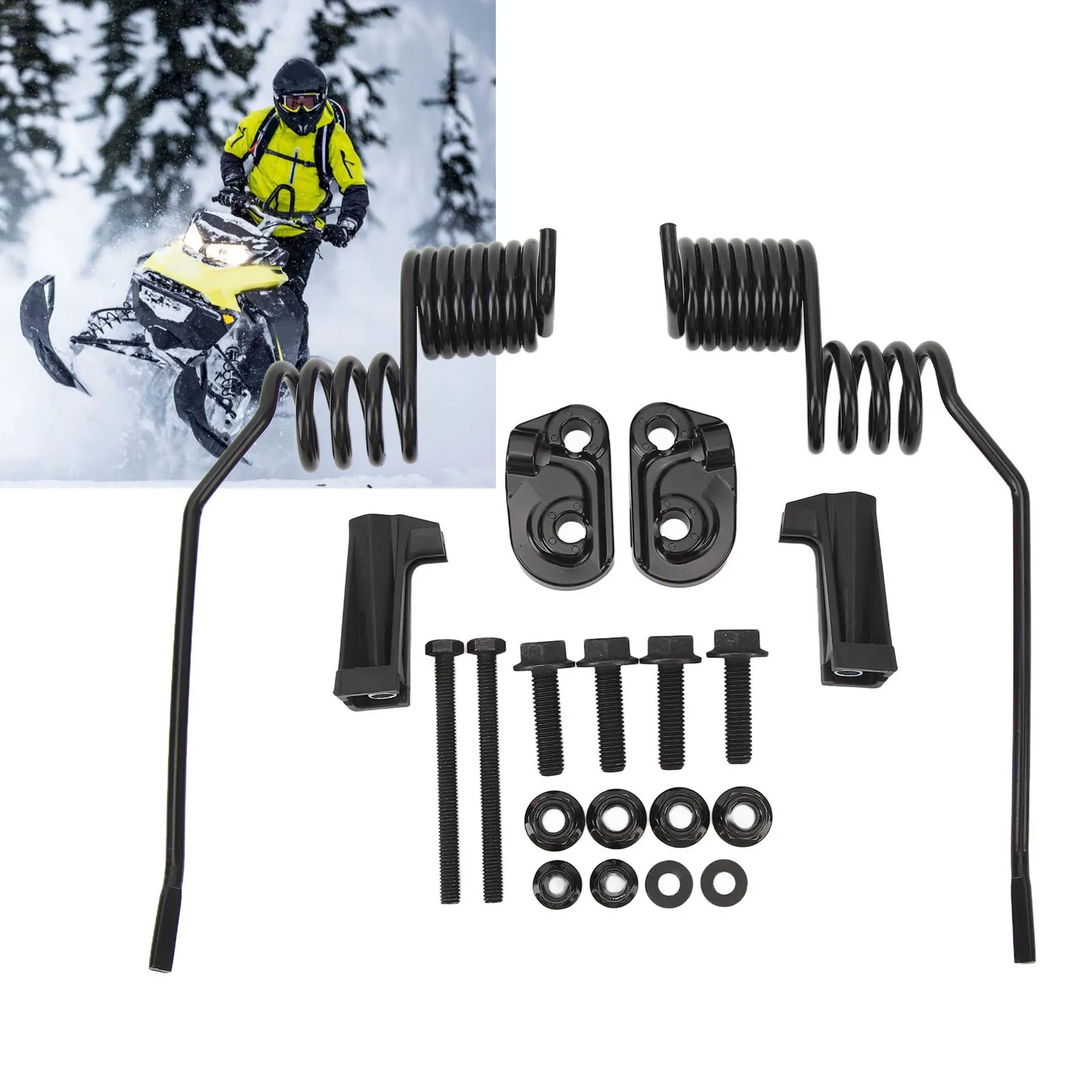 Frühlings-Eiskratzer für REV G4 REV-XM REV-XP Chassis-Zirkelmodelle für Ski-Doo 800R Summit Everest P-TEK (REV-XP)