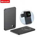 Caricatore magnetico wireless Power Bank da 10000 mAh per Apple Watch Batteria esterna a ricarica rapida USB C per iPhone 16 Samsung Xiaomi