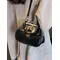 Sac à bandoulière Bergame pour femme, sac à main monochrome, rétro, polyvalent, unique initié, tendance de la mode, PU, haute qualité, automne, hiver, nouveau