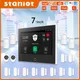 Staniot Kit di protezione allarme di sicurezza WiFi 4G originale da 7 pollici Batteria incorporata da 5000 mAh Sistema di allarme domestico intelligente wireless Alexa