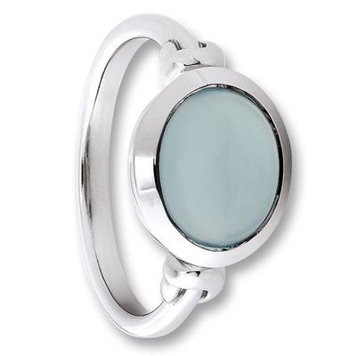 Silberring ONE ELEMENT "Chalcedon Ring aus 925 Silber" Gr. 56, silber, Fingerringe, Damen, 56, Silber 925 (Sterlingsilber), Damen Silber Schmuck Image