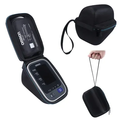 Hard Carrying Case for Omron 10 Series Wireless Upper Arm Blood Pressure Monitor with Cuff Standard