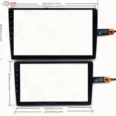 QVK 10.2/9 Inch for VTOPEK T3L PLUS Multimedia Player Android 10.0 touch screen panle