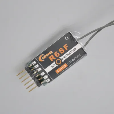 Corona R6SF 2.4GHz S-FHSS/FHSS FUTABA Compatible 6 Channels Micro S.bus Receiver