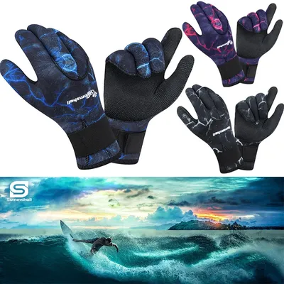 NEW Neoprene Gloves 3mm Wetsuit Gloves for Men Women Thermal Keep Warm Diving Gloves Anti Slip
