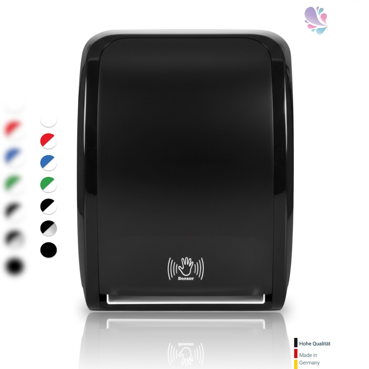 Blanc HYGIENIC Handtuchspender SENSOR, berührungslos, Blattlängenregulator & weitere Innovationen, Blanc Cosmos Image