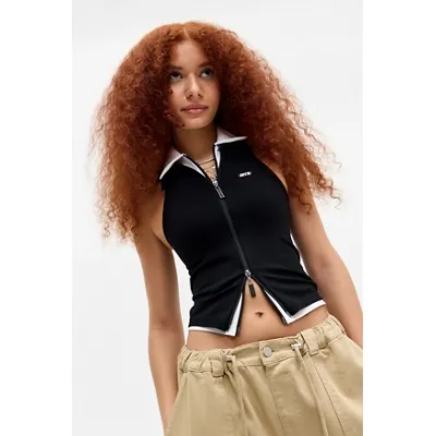 iets frans. Halle Racerback Tank Top - Black XL at Urban Outfitters