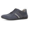 Sneaker PIUS GABOR, Herren, Gr. 9,5 (44), blau (dunkelblau), Veloursleder, Lederimitat, sportlich, Schuhe, Freizeitschuh, Halbschuh, Schnürschu mit Logo, Weite G (=weit)