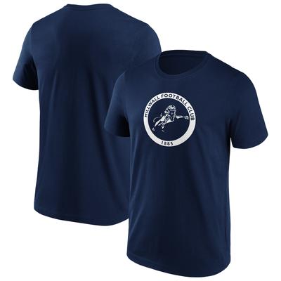 Millwall Mono Logo Grafik-T-Shirt – Marineblau – Herren Image