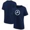 Millwall Primary Logo Grafik-T-Shirt – Marineblau – Damen