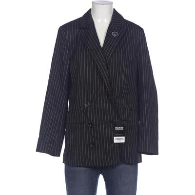 H&M Damen Blazer, Gr. 32, schwarz, Elasthan, Synthetik Image