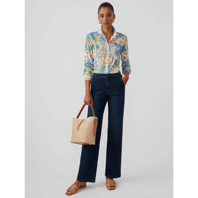 J.McLaughlin Women's Ryker Jeans Indigo Blue, Size 8 | Cotton/Denim