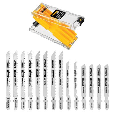 Dewalt 14-Piece T-Shank Jig Saw Blade Set With Case
