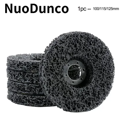 1Pcs 100/115/125mm Coral Disc Poly Strip Disc Grinder Strip Disc Angle Grinder Polishing Wheel for