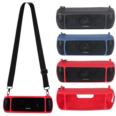 ZOPRORE Silicone Case for Anker Soundcore Motion+ Bluetooth Speaker Travel Carrying Protective with