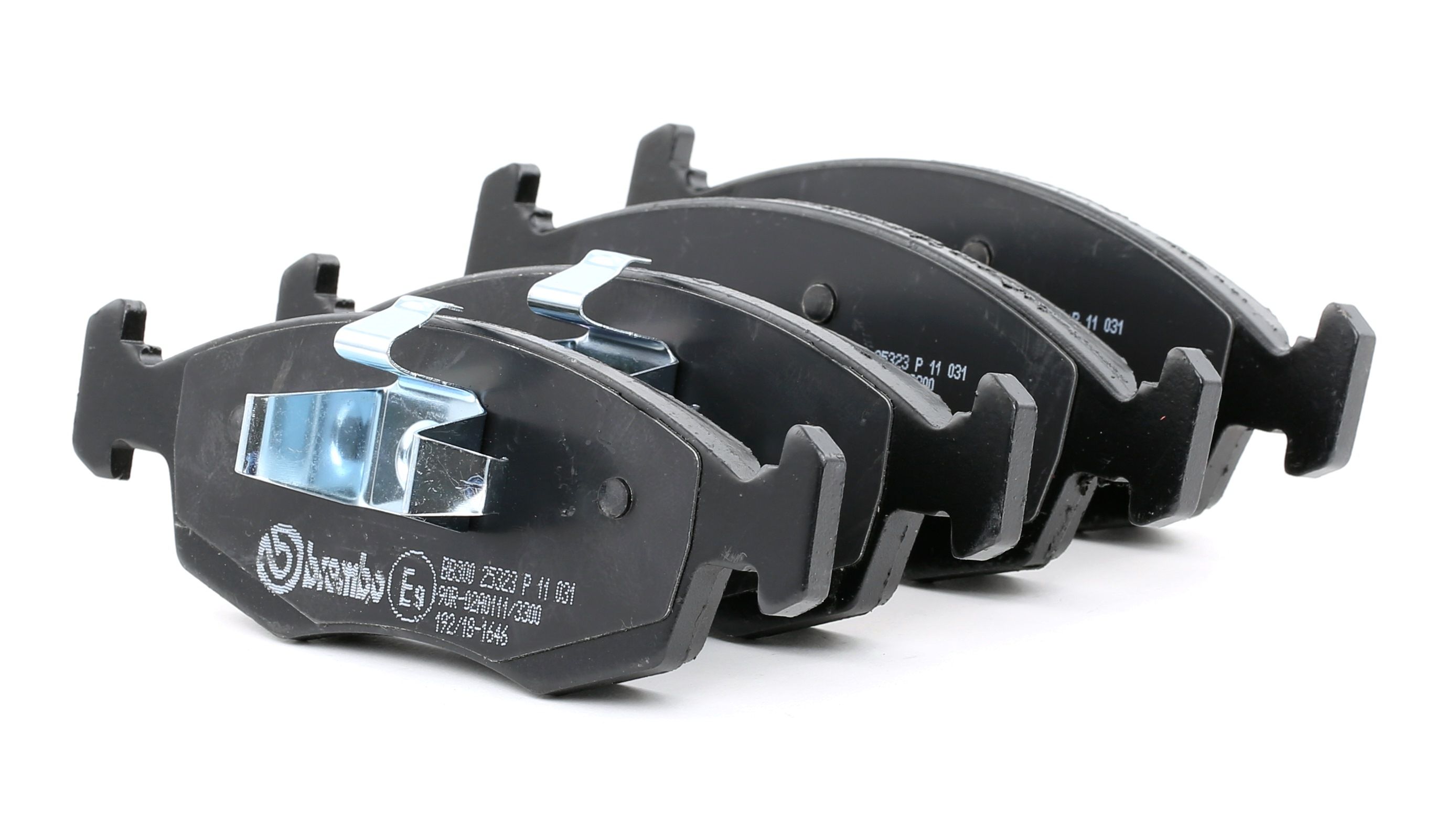 BREMBO Bremsbelagsatz FIAT,CHRYSLER,LANCIA P 11 031 0000077366378,6001073454,77366212 77366274,0000077365927,0000077365945,77368831,0000077366274