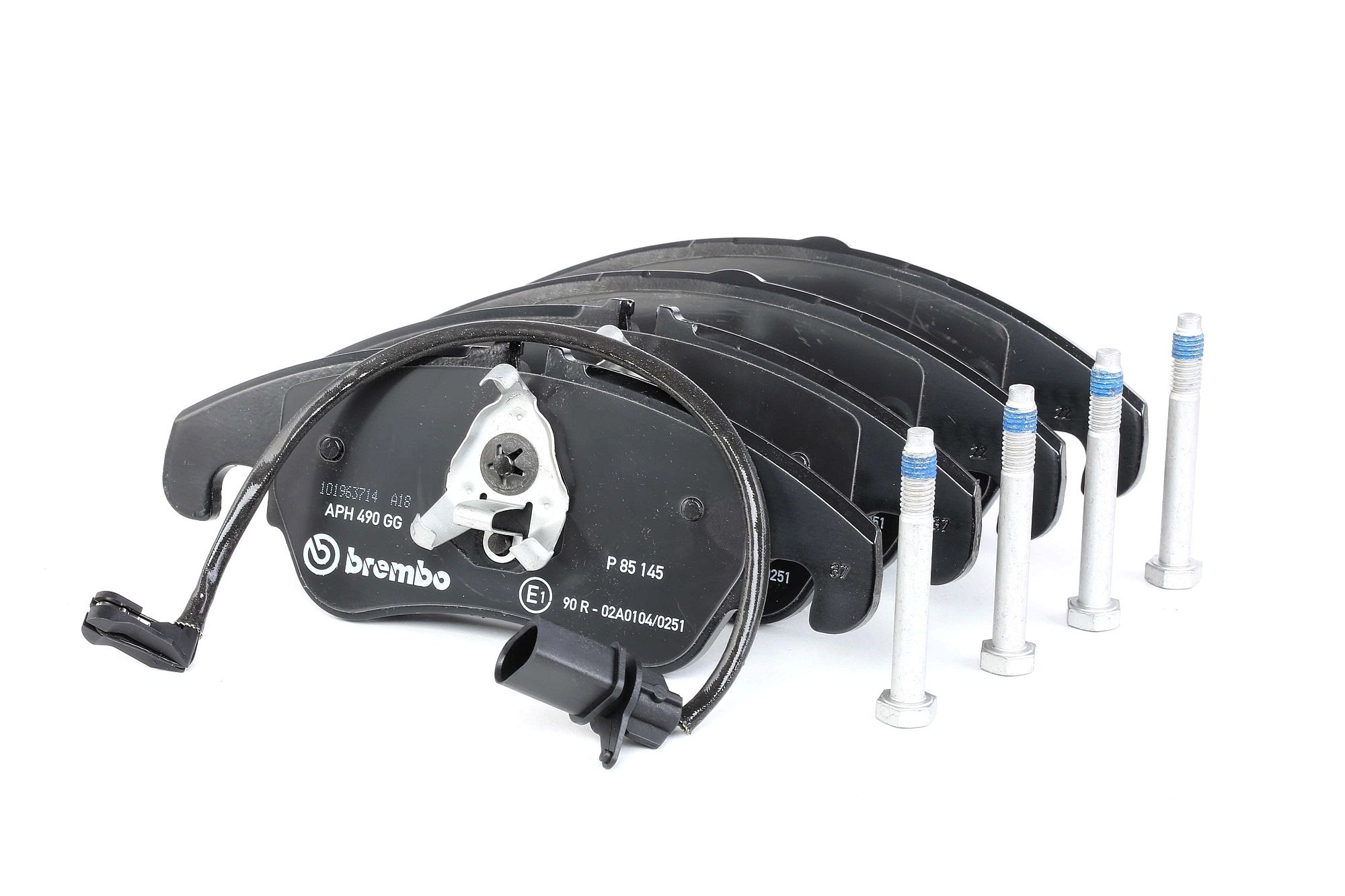 BREMBO Bremsbelagsatz AUDI P 85 145 L4GD698151C,4G0698151,4G0698151AA 8K0698151L,8R0698151A,4GD698151B,4G0698151D,4G0698151L,8K0698151C,4G0698151AH