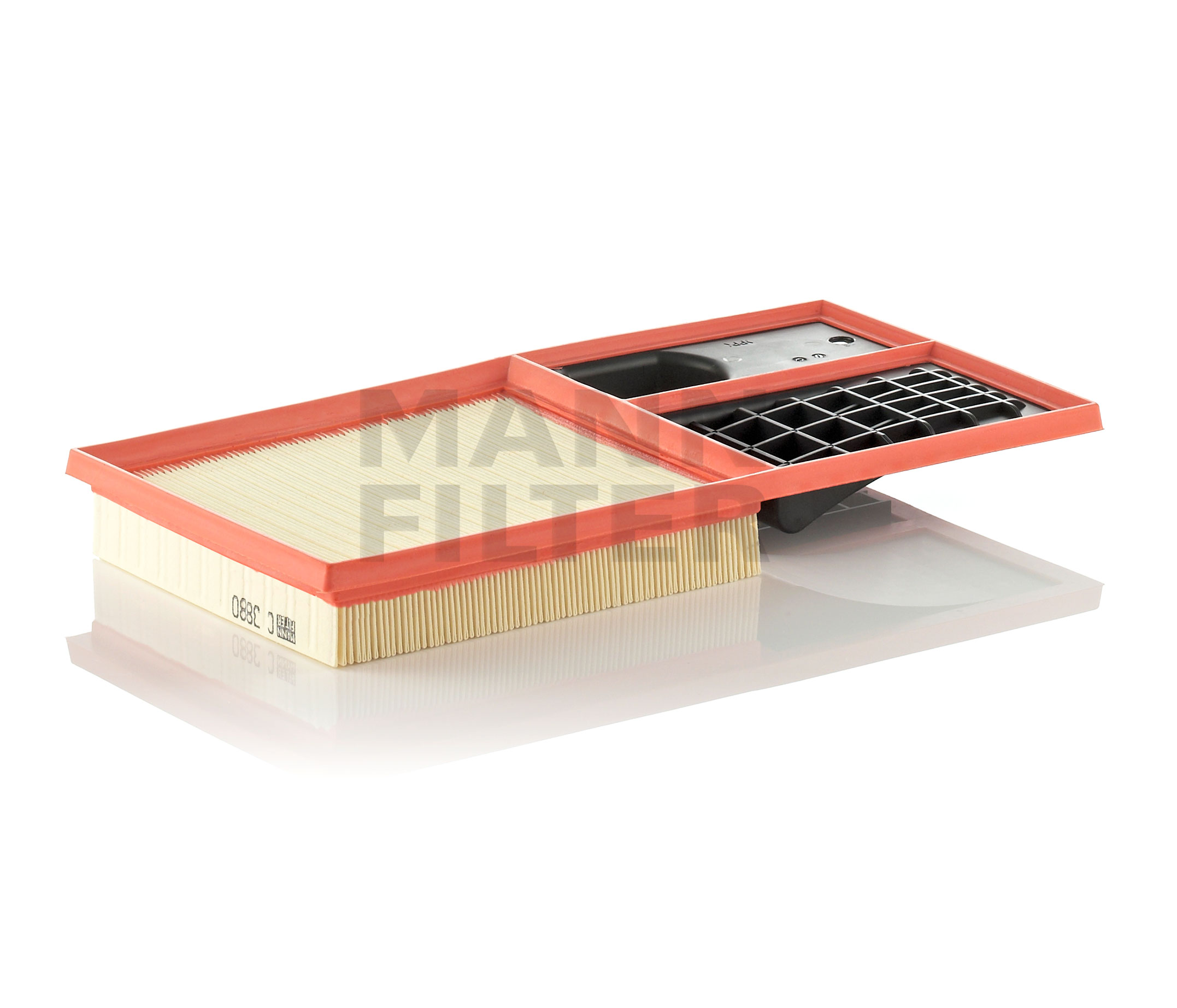 MANN-FILTER Luftfilter VW,SKODA,SEAT C 3880 036129620H,036129620J,L036129620M Motorluftfilter,Filter für Luft Image