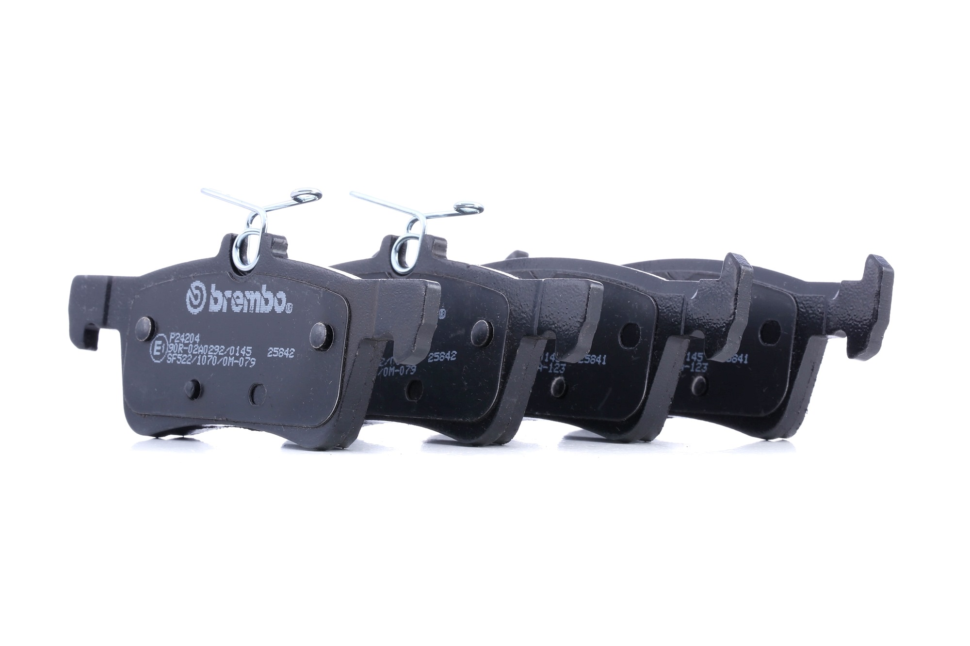 BREMBO Bremsbelagsatz FORD,PEUGEOT P 24 204 KTK1BC2M007AC,MEH1BC2M008AA,2096245 2112004,2272734,KTH1BC2M007AA,KTH1BC2M007AB,KTH1BC2M007AC,2123543