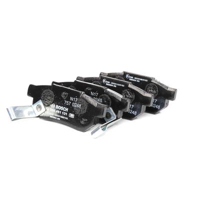 BOSCH Bremsbelagsatz NISSAN,HONDA,ROVER 0 986 461 131 43022SD2A00,43022SE0931,43022SE0N50 43022SK3E00,586017797,43022S04030,43022SF1305,43022SF1515 Image