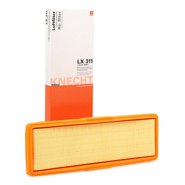 MAHLE Luftfilter PORSCHE LX 311 77395668,92811018500,92811018501 Motorluftfilter,Filter für Luft 92811018502,92811018503