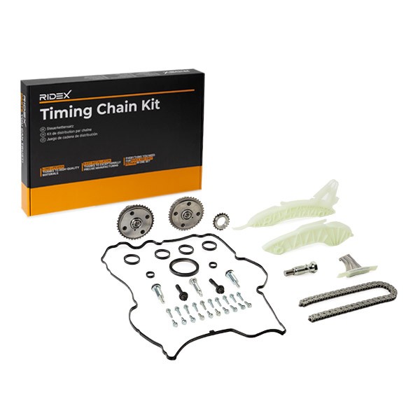 RIDEX Steuerkettensatz OPEL,BMW,PEUGEOT 1389T0052 0829G3,8184,11117568264 11217588996,11311439853,11317577301,11367545862,0805K2,81833,81841 Image