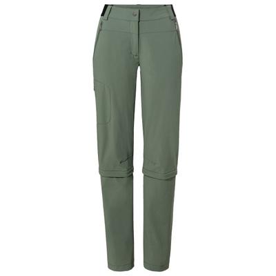 Vaude - Women's Farley Stretch Capri T-Zip Pants III - Zip-Off-Hose Gr 48 - Regular oliv Image