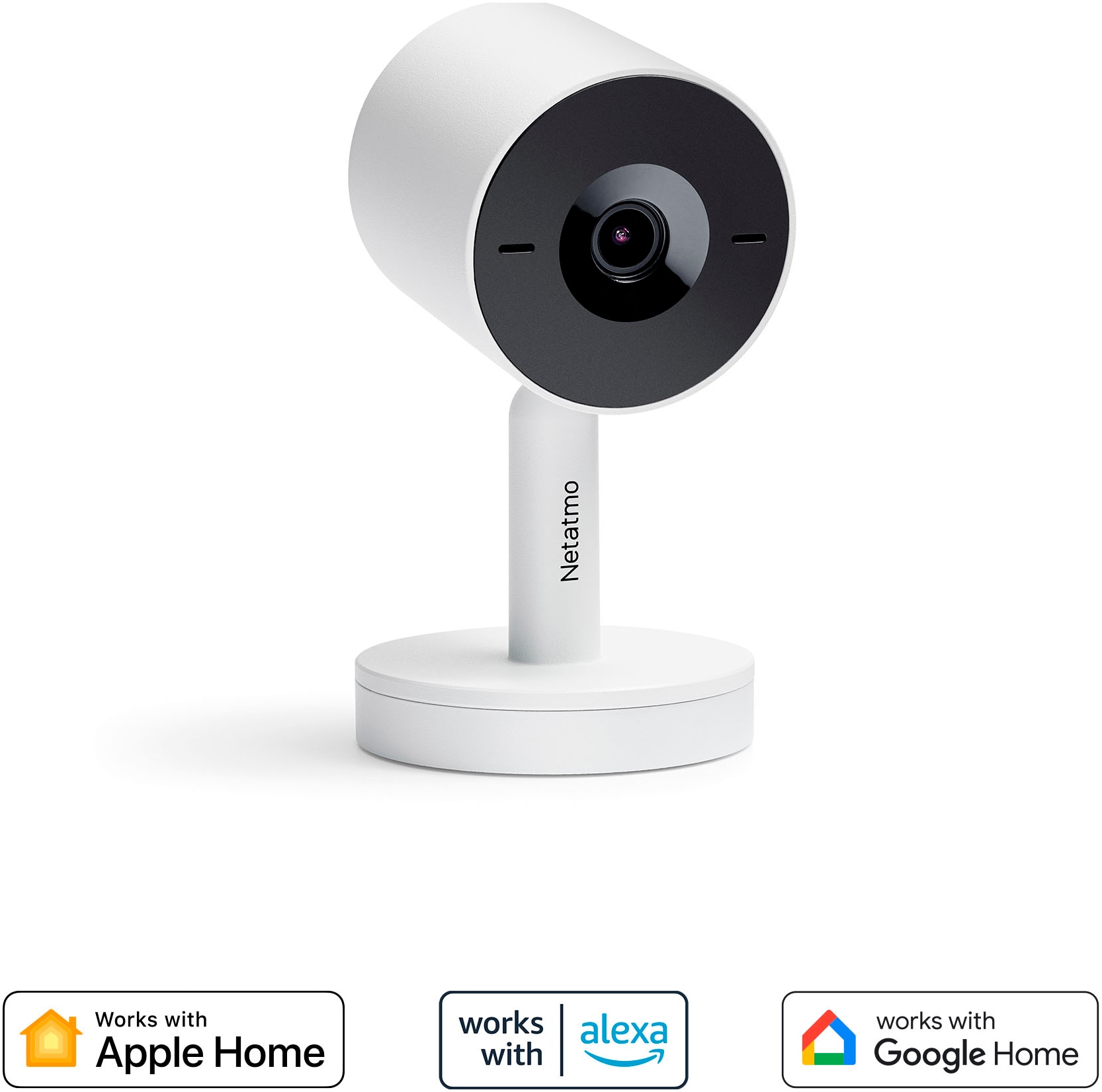 NETATMO Indoor Kamera "Smarte Innenkamera Advance", weiß, B:6,5cm H:6,5cm T:11,5cm, Überwachungskameras