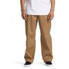 Funktionshose DC SHOES "Worker Baggy", Herren, Gr. 33(M/L) / Länge 34(L), Länge 34, beige (incense), [Hauptstoff] 99% Baumwolle, 1% Elasthan, Hosen