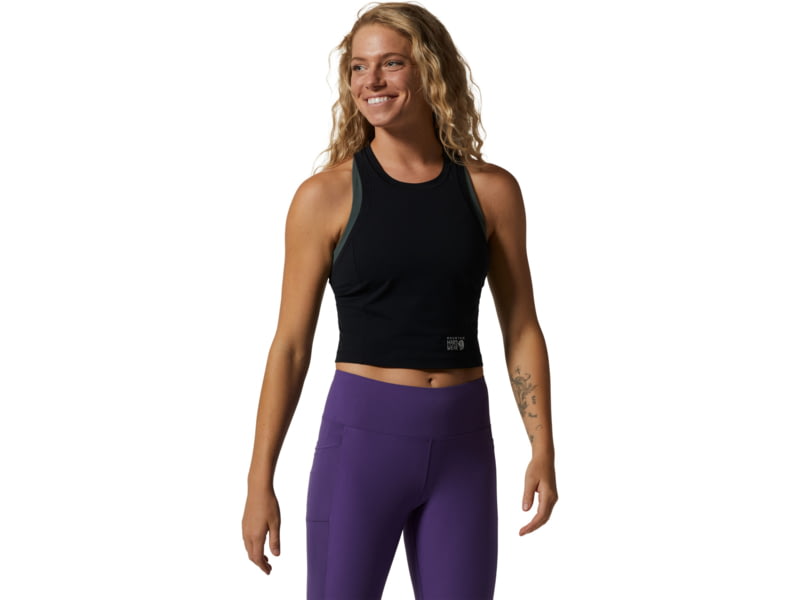 Mountain Hardwear Stretch Tanklette - Women's Black Small 1982631010-S