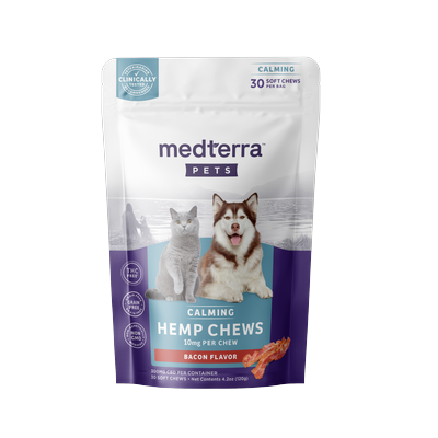 Pet Hemp Calming Chews, 10mg by Medterra