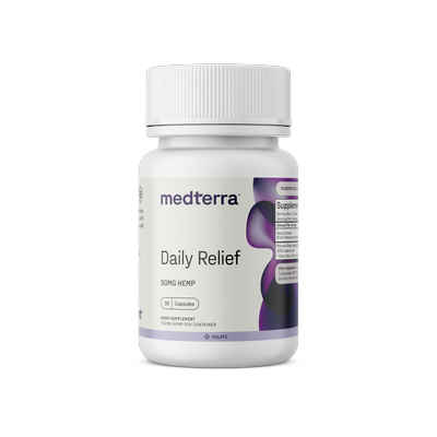 Daily Relief Hemp Capsules, 50mg by Medterra