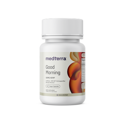 Good Morning Hemp Capsules, 25mg by Medterra